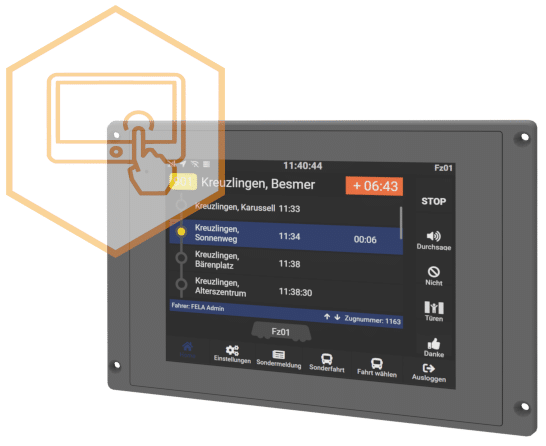 Touchpanel HMI