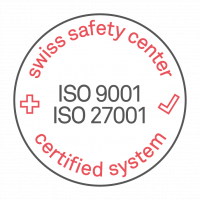Icon ISO9001 rezertifiziert und ISO27001 zertifiziert